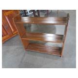 SOLID WOOD BOOK SHELF 29"L X 8"D X 28"T