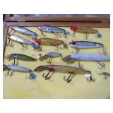 (12) VINTAGE FISHING LURES