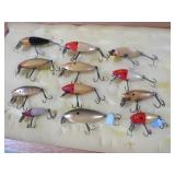 (12) VINTAGE FISHING LURES