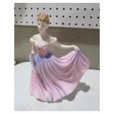 ROYAL DAULTON RACHEL CERAMIC LADY FIGURE