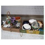 CAT BOWLS, SNOW GLOBE & MISC