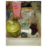 COLLECTION OF MISC GLASSWARE