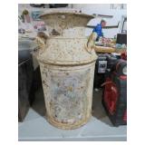 ANTIQUE METAL MILK CAN