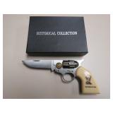8" ROBERT E LEE GUN KNIFE COLLECTOR EDITION