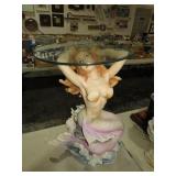 MERMAID GLASS TOP TABLE