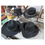 HAT COLLECTION WITH STANDS