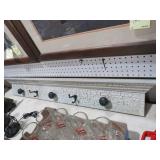 CRACKLE WOOD COAT RACK WITH HOOKS