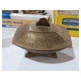 INDIA BRASS VINTAGE TRINKET DISH