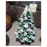 LIGHT UP CERAMIC CHRISTMAS TREE