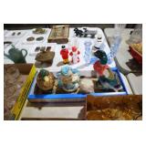 VTG PLANTERS, 2 DUCKS, CAT, MISC