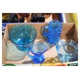 COLL. VTG BLUE GLASS