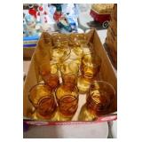 COLL. OF AMBER GLASSES