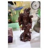 HANDCARVED WOOD ORIENTAL FIGURE