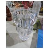 MIKASA HEAVY LEADED CRYSTAL VASE