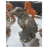 GOLD EAGLE COMPOSITE STATUE