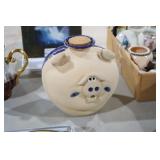 VTG. POTTERY WHIMSICAL PIGGY BANK