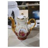 VTG JAPAN PORCELAIN TEA POT