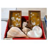 SHELLS & SEAHORSE/SHELL PICTURE ART