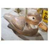HANDCARVED WOOD DUCK