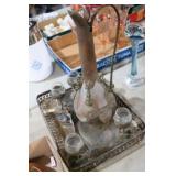 UNIQUE WINE SERVING SET