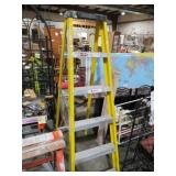 KELLER YELLOW 6 FT FOLDING STEP LADDER