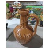 CERAMIC TAN COFFEE JUG MID CENTURY
