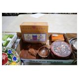 PRAYING HANDS WALL HANGING, RECIPE BOX, MISC