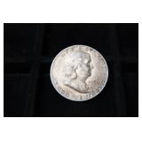 1950 P FRANKLIN HALF DOLLAR 90%