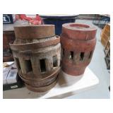 (2) VTG WAGON WHEEL HUBS