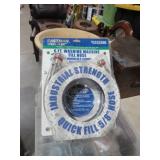 EASTMAN STEEL FLEX 6FT WASHING MACHINE FILL HOSE
