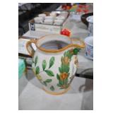 VTG HANDPAINTED ITALIAN PITCHER