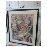 VTG SIGNED MARILYN MONROE PUZZLE