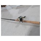 VTG  DAIWA LM#7 ROD &CARDIFF SHIMANO REEL