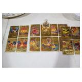POKEMON GOLD FOILS & PENDANT