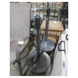 (2) METAL ALADDIN SMOKE STANDS