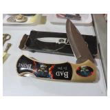 17" XL BAD TO BONE POCKET KNIFE