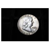 1956 P FRANKLIN HALF DOLLAR 90%
