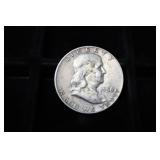 1958 D FRANKLIN HALF DOLLAR 90%