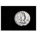 1953 P FRANKLIN HALF DOLLAR 90%