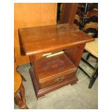 SOLID WOOD CHERRY 1 DWR NIGHTSTAND