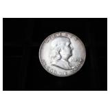 1949 P FRANKLIN HALF DOLLAR 90%