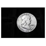 1953 D FRANKLIN HALF DOLLAR 90%