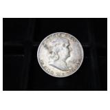 1951 D FRANKLIN HALF DOLLAR 90%