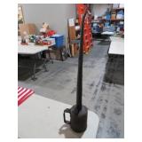 25 INCH RAILROAD ANTIQUE OIL CAN