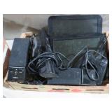 BOX OF GAME CONTROLLER & MISC