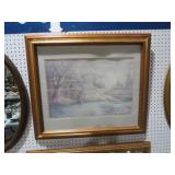 FRAMED ARNOLD MCDOWELL VANISHING RAINBOW PRINT