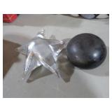 ART GLASS & NATURAL STONE PAPER WEIGHTS