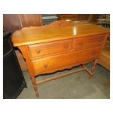 VTG OAK 3 DWR SIDE TABLE