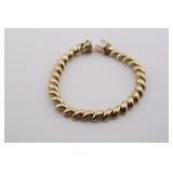 7" 12.2 GR 10K GOLD SAN MARCO BRACELET