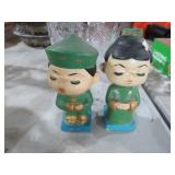 PAIR OF ORIENTAL NOBBERS